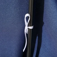 Outsunny 3-Seat Outdoor Patio Swing Chair with Cushion, Steel Frame Stand, Adjustable Tilt Canopy for Patio, Garden, Dark Blue(m-8)