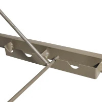 Outsunny Patio Rattan Sun Lounger with 4-Level Adjustable Backrest and Wheels, Wicker Chaise Lounge Chair with Cushion, for Patio, Deck, Poolside Cream White(m-10)