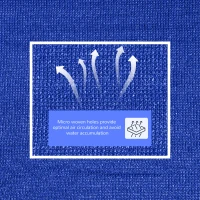 Outsunny 16' x 20' Sun Shade Sail Canopy Outdoor Shade Sail Cloth for Patio Deck Yard with D-Rings and Rope Included, Blue(m-4)