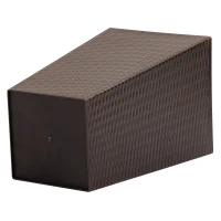 Outsunny Set of 3 Tall Plant Stand, Outdoor & Indoor Flower Pot Set for Front Door, Entryway, Patio and Deck, Brown(m-12)