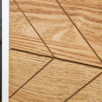 HOMCOM Nordic Bedside Table, Side End Table with 2 Drawers for Bedroom, 15.7"W x 11.8"D x 21.9"H, White(m-7)