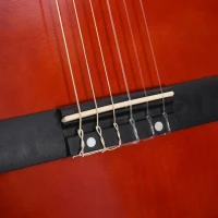 Soozier 39.5 Inch Acoustic Electric Guitar for Beginner with Strings, Beige Strap, 3 Picks and Case Bag, Wine Red(m-9)