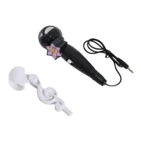 Qaba 37-Key Kids Toy Keyboard Piano Musical Electronic Instrument Grand Piano with Microphone, Stool, MP3, U-Disk, Lights for 3-6 Years, Black(m-8)