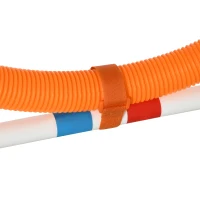 PawHut 3 Piece Dog Agility Training Equipment for Indoor & Outdoor, Dog Agility Equipment Set with High Jump, Jumping Ring, Weave Poles, Storage Bag, Withe, Blue and Orange(m-10)