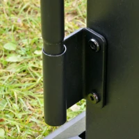 Outsunny 10' x 10' Retractable Pergola Canopy, Outdoor Gazebo with Sun Shade Canopy and Steel Frame, for Backyard, Garden, Patio, Deck, Brown(m-9)