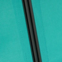 Outsunny 2-Person Patio Swing Chair Outdoor Canopy Swing Bench with Adjustable Shade, Breathable Mesh Seats and Steel Frame for Garden, Poolside, Backyard, Blue(m-7)