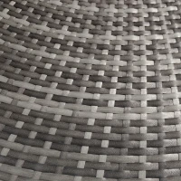 Outsunny 4 Pieces Outdoor Daybed with Retractable Canopy, Wicker Round Sofa Day Bed, Conversation Furniture Set, Dark Blue(m-11)