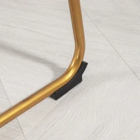 HOMCOM Counter Height Stools Set of 2, PU Leather Upholstered Stools for Kitchen Island, Modern Bar Chairs, Dark Grey(m-10)