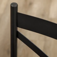 HOMCOM Industrial Dining Table Set for 6 People, 6 Piece Kitchen Table and Chairs Set, Dinner Table with Bench and Storage Shelf, Dinette Set, Rustic Brown(m-10)