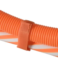 PawHut 4PC Portable Pet Agility Training Set Hurdle for Dog Obstacle Exercise with Adjustable Height Jump Ring High Jumper Weave Poles Square Pause Box Carry Bag Whistle Orange and White(m-9)