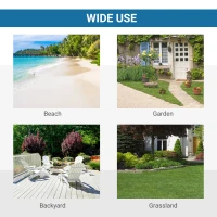 Outsunny Pop Up Beach Tent for 1-2 Person, Partable Instant Sun Shelter with 2 Mesh Windows, 2 Doors, Carrying Bag, Sky Blue(m-4)