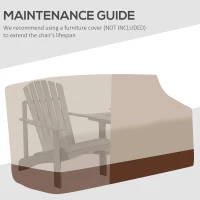 Outsunny Double Wooden Adirondack Chair Muskoka Chair with Middle Table, Outdoor Patio Porch Tete-A-Tete Bench Two Seater w/ Umbrella Hole, Grey(m-10)
