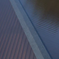 Outsunny 8' x 5' Barbecue Grill Gazebo Tent, Outdoor BBQ Canopy with Side Shelves, and Double Layer PC Roof, Brown(m-8)