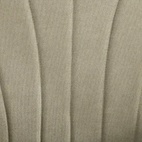 HOMCOM Fabric Armchair, Modern Accent Chair with Wood Legs for Living Room, Bedroom, Home Office, Beige(m-7)