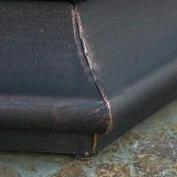 Outsunny Outdoor Fire Pit with Mesh Lid, Portable Wood Burning Firebowl with Poker for Patio, Backyard, Bronze(m-10)