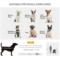 PawHut 3-in-1 Pet Stroller, Folding Stroller for Small Dogs and Cats, Black(m-4)