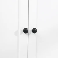 HOMCOM Kitchen Hutch Cabinet with Countertop, Kitchen Pantry Storage Cabinet with Wide Drawer, Buffet Hutch, White(m-9)