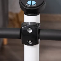 Soozier Twist Stepper Exercise Machine with Adjustable Resistance, LCD Screen - White & Blue(m-10)