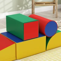 Soozier 5 Piece Climb and Crawl Activity Play Set, Assorted(m-9)