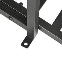 Outsunny 6FT Steel Garden Bridge with Safety Siderails, Decorative Arc Landscaping Bridge for Backyard Creek Stream Pond, Black(m-10)