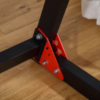 Soozier Dip Stand Station, Heavy Duty Upper Body Equipment, Tricep Dips, Pull-Ups, Push-Ups, L-Sits for Home, Gym, Office, Black(m-10)