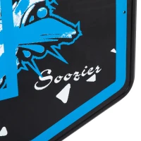 Soozier Wall Mounted Basketball Hoop, 43" x 28" Backboard, Mini Basketball Hoop, Over the Door Basketball Hoop with for Kids and Adults, Outdoors and Indoors Use(m-9)