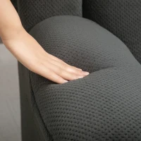 HOMCOM Recliner Massage Armchair with Heat, Oversized Swivel Rocker with Footrest, Remote and Side Pockets, Gray(m-9)