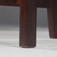 HOMCOM Wooden Dining Chairs Set of 2, Kitchen Chairs with Slat Back, Solid Structure for Living Room and Dining Room, Coffee(m-9)