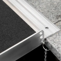 HOMCOM 5ft Foldable Portable Wheelchair Ramp Easy Access Carrier Ramp(m-7)
