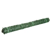 Outsunny Grass Wall Panels, 94.5" x 39" Artificial Grass Wall Decor,Greenery Backdrop Panels Wall for Outdoor, Indoor, Garden, Fence, Backyard, Dark Green(m-9)