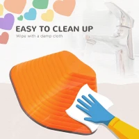 Qaba 9PCs Non-Slip Stackable Kids Stepping Stones, Heart-Shaped(m-7)