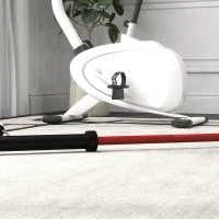 Soozier 7.2ft Weight Bar, Olympic Bar with Rotating Sleeves, Non-Slip Knurling Grip, 1500lbs Weight Capacity, Red(m-9)