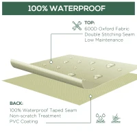 Outsunny 38.2-Inch Waterproof Single Seat Chair Sofa Cover Outdoor Garden Patio Furniture Protector(m-4)