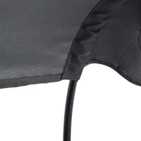 Outsunny 84A-052 Series 2-Seater Swing Canopy Replacement Top Cover, Gray(m-9)