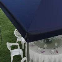 Outsunny 10' x 19' Pop Up Canopy with Easy Up Steel Frame, 3-Level Height Adjustable Event Party Tent with Carrying Bag(m-8)