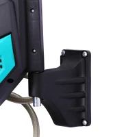 Outsunny Retractable Garden Hose Reel 1/2" x 49 ft Wall Mounted with Automatic Rewind, 180° Swivel Bracket, Any Length Lock, 7 Pattern Hose Nozzle(m-9)