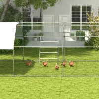 PawHut Chicken Roost for Coop, Jungle Gym Roosting Bar, 55" x 33.75"(m-9)