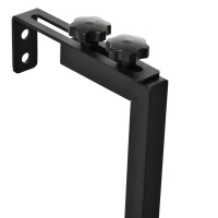 PawHut Wall-Mounted Cat Shelf, Kitten Perch, Kitty Furniture with Breathable Mesh Mat for Relaxing, Sleeping, Black(m-10)