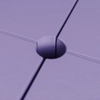 Soozier Foldable Crash Mat, Pole Padding with Carrying Handles and EPE Foam for Dance Training and Exercise, Purple(m-9)