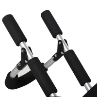 Outsunny Stand-Up Paddleboard Dolly, Aluminum Surfboard Trolley, Foldable Rolling Cart for SUPs Boat Canoe Carrier Float Mat, Jon Boat Easy Transport Cart(m-9)