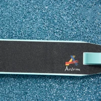 Aosom Stunt Scooter, Pro Scooter, Entry Level Freestyle Scooter w/ Lightweight Alloy Deck for 14 Years and Up Teens, Adults, Blue(m-8)