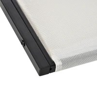 PawHut Wall-Mounted Cat Shelf, Kitten Perch, Kitty Furniture with Breathable Mesh Mat for Relaxing, Sleeping, Black(m-9)