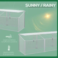 Outsunny Cold Frame with Adjustable Roof, Aluminum Vented Mini Greenhouse(m-6)