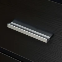 Vinsetto Lateral Filing Cabinet with Wheels, Locking File Cabinet, Mobile Printer Stand with Open Shelves and Drawers for A4 Size Documents, Black(m-9)