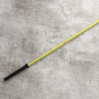 Soozier 7.2ft Weight Bar, Olympic Bar with Rotating Sleeves, Non-Slip Knurling Grip, 1500lbs Weight Capacity, Yellow(m-7)