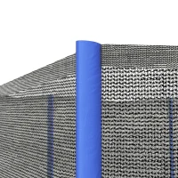 Soozier Trampoline Net Enclosure, Trampoline Netting Replacement with Zippered Entrance for 8ft Round Trampoline(m-7)