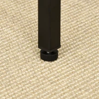 HOMCOM 5 Pieces Industrial Rectangular Bar Table Set, Dining Table Set Breakfast Table with 4 Stools for Dining Room, Kitchen, Dinette, Oak(m-9)