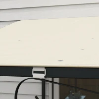 Pergola Canopy Replacement, Pergola Shade Cover for 10' x 10' Pergola (Outsunny 84C-038 Series), Beige(m-10)