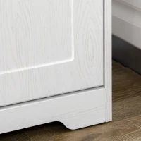 HOMCOM Kitchen Pantry Storage Cabinet, Freestanding Kitchen Cupboard with 2 Doors, Adjustable Shelves for Living Room(m-9)
