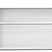 Outsunny Awning Door Canopy, 78.7" x 37.8", Polycarbonate Front Door Outdoor Patio Cover for UV Protection, Clear(m-9)